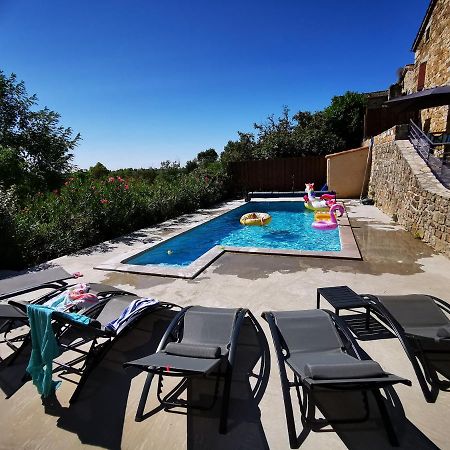 Magnifique Gite En Pierres 6 Personnes Avec Piscine Privee Ardeche Plein Sud Lablachere ภายนอก รูปภาพ