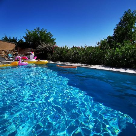 Magnifique Gite En Pierres 6 Personnes Avec Piscine Privee Ardeche Plein Sud Lablachere ภายนอก รูปภาพ