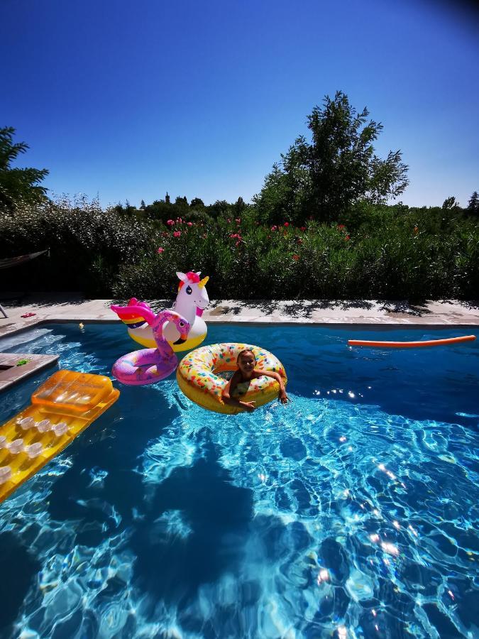 Magnifique Gite En Pierres 6 Personnes Avec Piscine Privee Ardeche Plein Sud Lablachere ภายนอก รูปภาพ