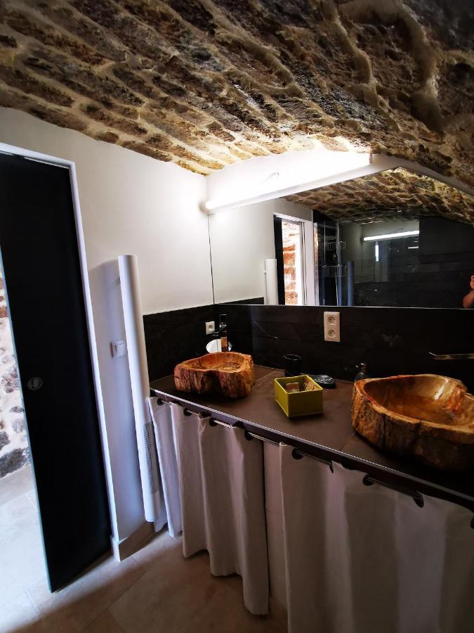 Magnifique Gite En Pierres 6 Personnes Avec Piscine Privee Ardeche Plein Sud Lablachere ภายนอก รูปภาพ
