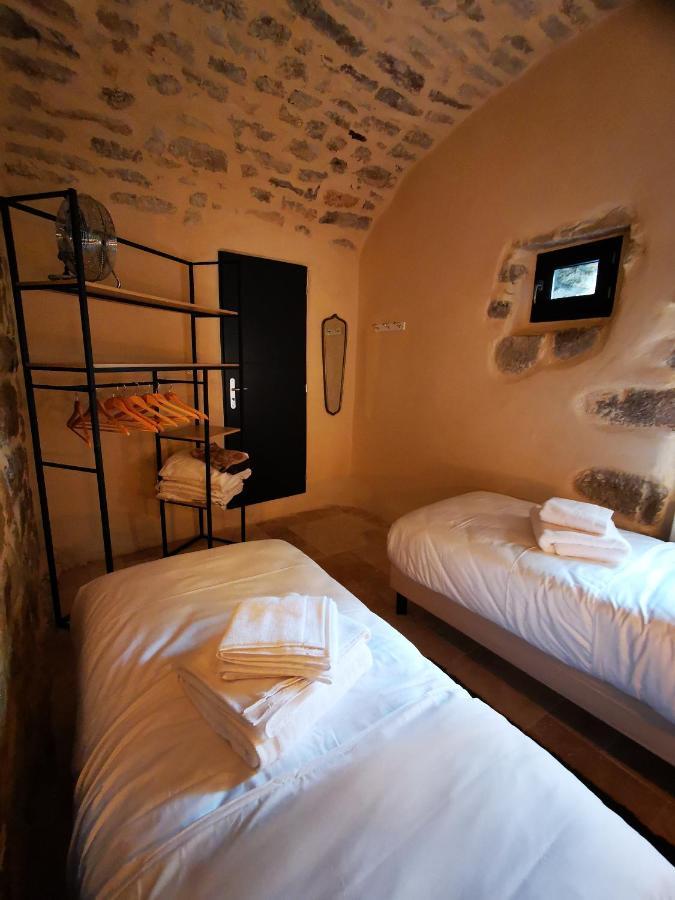Magnifique Gite En Pierres 6 Personnes Avec Piscine Privee Ardeche Plein Sud Lablachere ภายนอก รูปภาพ